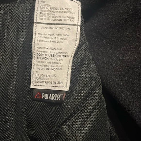 Men's Blue Camouflage Field Jacket - Picture 10 of 14